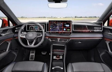Volkswagen Tiguan Premium Nano Multimedya Gösterge Ön Sağ Panel Ekran Koruyucu (SET) (2024)