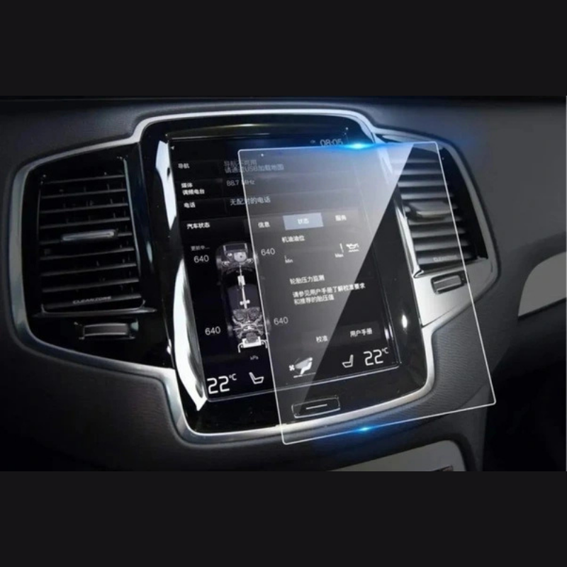 Volvo XC60 8.7 inc Multimedya Uyumlu Kırılma Önleyici Nano Ekran Koruyucu (2018-2024)
