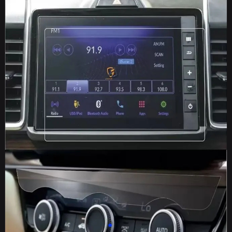 Honda City 2021-2025 Multimedya Ve Klima Üstü Nano Ekran Koruyucu