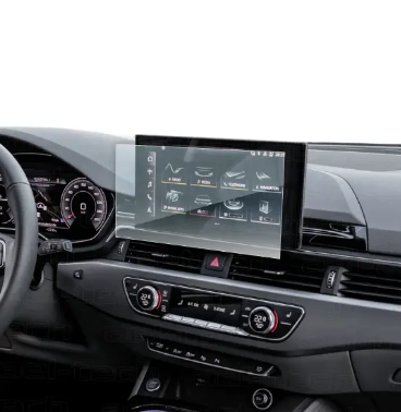 Audi A4 Gösterge ve Multimedya Ekran Koruyucusu Set 2 Parça