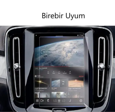 Volvo XC90 9 inç Mat Ekran Koruyucu Multimedya Navigasyon