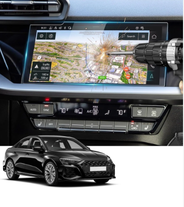 Audi RS3 Gösterge ve Multimedya Ekran Koruyucu Set 2 Parça