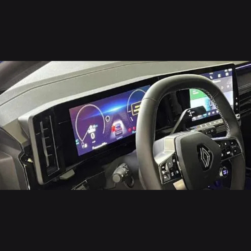 Renault Austral 12.3 inç 2023-2024 Gösterge ve Multimedya Nano Ekran Koruyucu