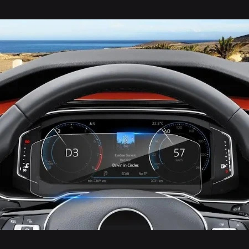 Volkswagen T-Roc Premium Nano Multimedya ve Gösterge Ekran Koruyucu (SET) (2024-2025)