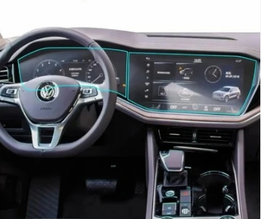 Volkswagen Touraeg Premium Nano Multimedya ve Gösterge Ekran Koruyucu (SET) (2018-2024)