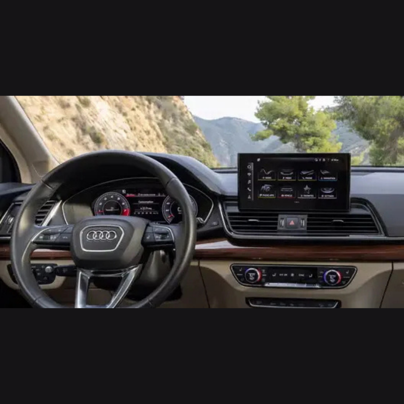 Audi Q5 Gösterge ve Multimedya Ekran Koruyucu Set 2 Parça (2020-2024)