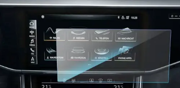 Audi A7 Üst Multimedya Ekran Koruyucu