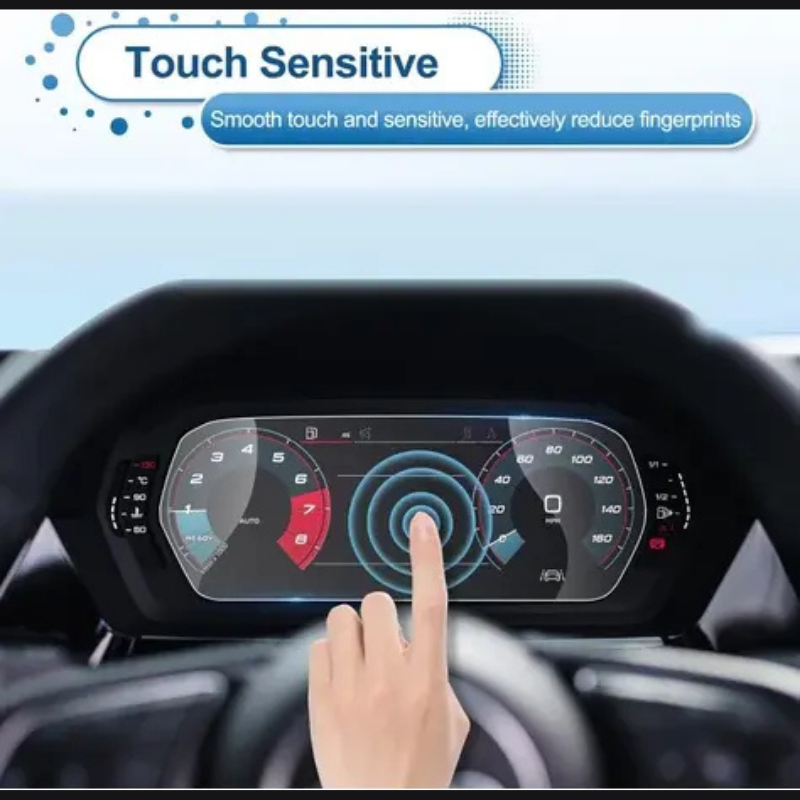 Audi S3 Gösterge ve Multimedya Ekran Koruyucu Set 2 Parça (2021-2024)