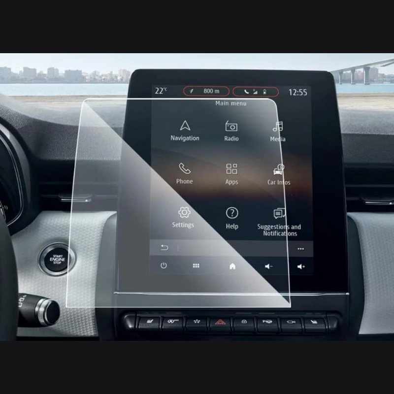 Renault Clio Alpine Ekran Koruyucu 9.3 Inc Multimedya Esprit