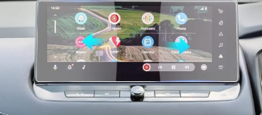 Nissan Qashqai 12.3 inc Multimedya & Navigasyon İle Uyumlu Ekran Koruyucu Nano