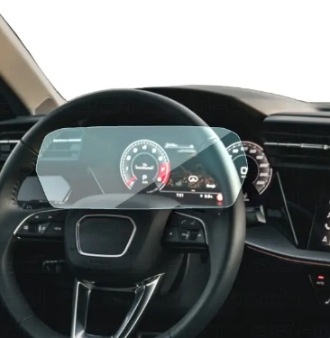 Audi A3 Gösterge ve Multimedya Ekran Koruyucu Set 2 Parça