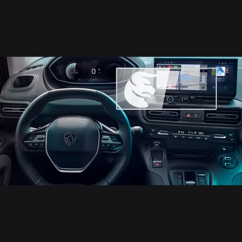 Peugeot Rifter Multimedya Ekran Koruyucu (2024-2025)