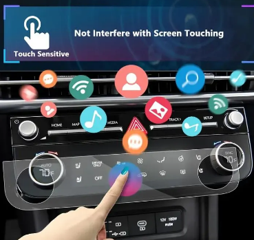 Hyundai Tucson 2025 12.3 inç Multimedya ve Alt Kontrol Ünitesi Ekran Koruyucu