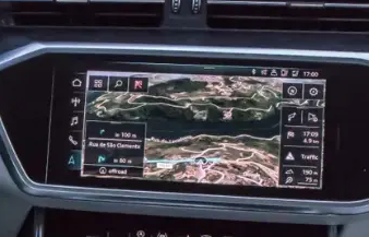 Audi A6 Üst Multimedya Ekran Koruyucu