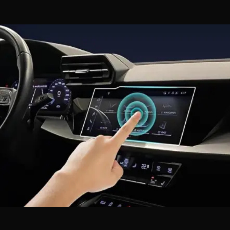 Audi A3 Gösterge ve Multimedya Ekran Koruyucu Set 2 Parça (2021-2025)