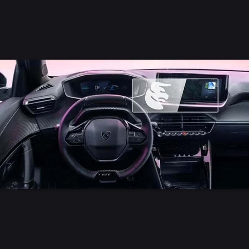 Peugeot 2008 Multimedya Ekran Koruyucu (2021-2025)