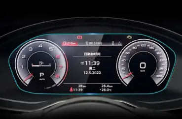Audi A4 Gösterge ve Multimedya Ekran Koruyucusu Set 2 Parça