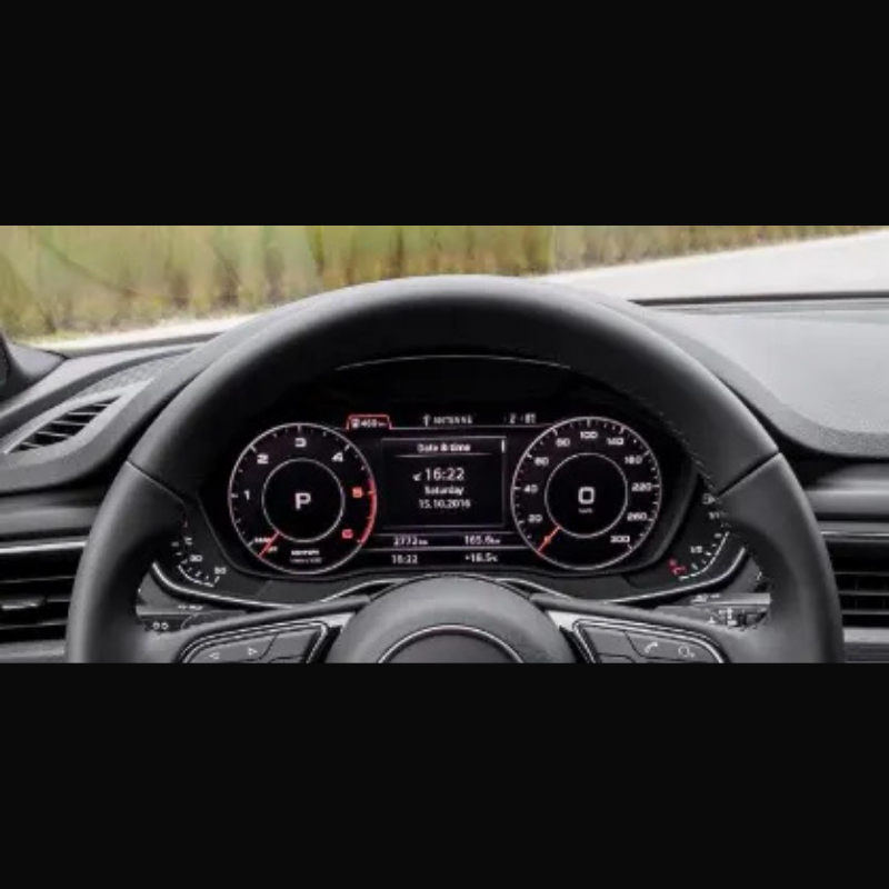 Audi A5 Gösterge ve Ekran Koruyucu Set 2 Parça (2021-2025)