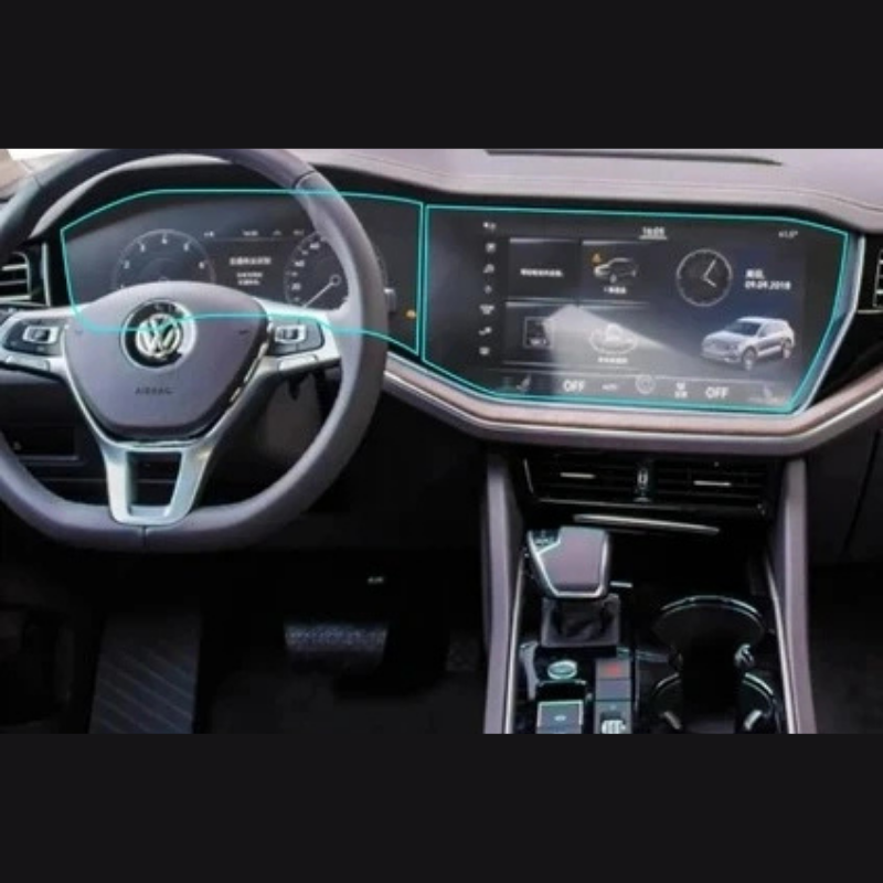 Volkswagen Touraeg Premium Nano Multimedya ve Gösterge Ekran Koruyucu (SET) (2018-2024)