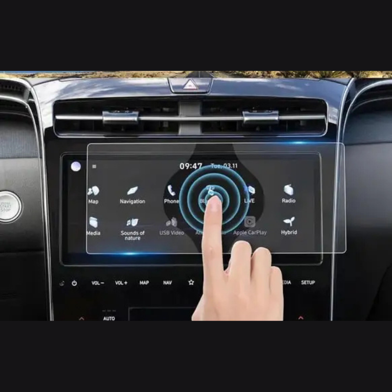 Hyundai Tucson 2021-2023 Multimedya ve Gösterge Paneli Ekran Koruyucu