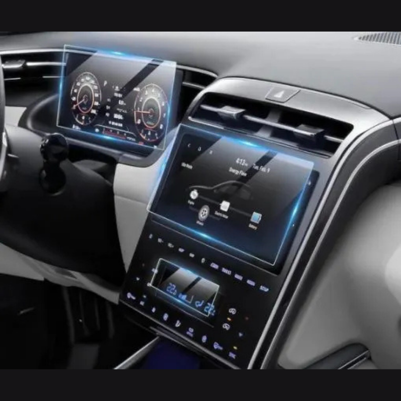 Hyundai Tucson 2021-2023 Multimedya ve Gösterge Paneli Ekran Koruyucu